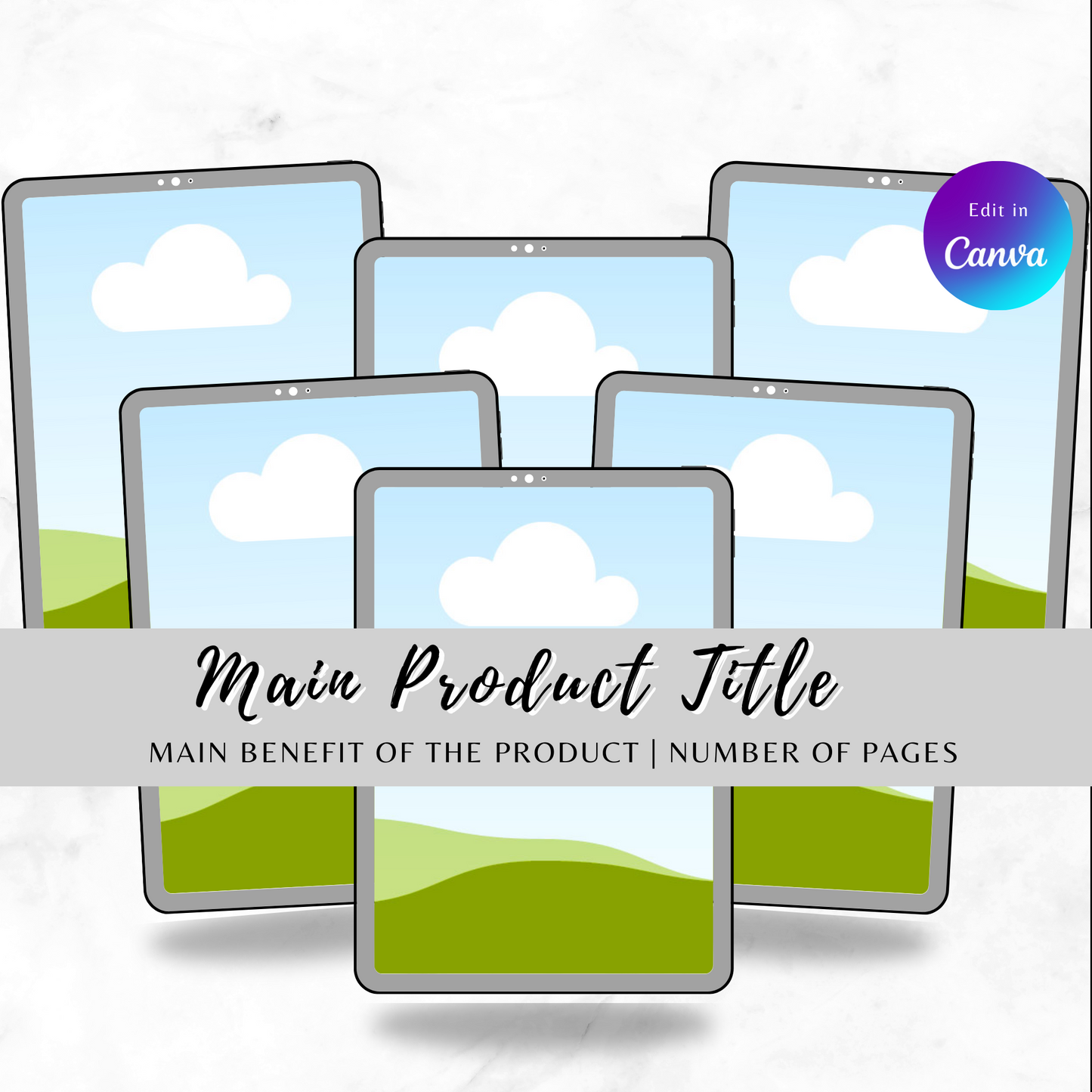 Mock Photo Display Templates
