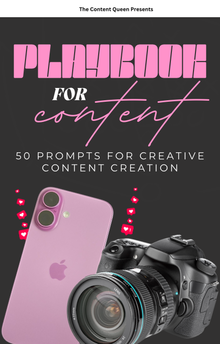 PLR Content Playbook: 50 Prompts For Marketing & Promoting Online