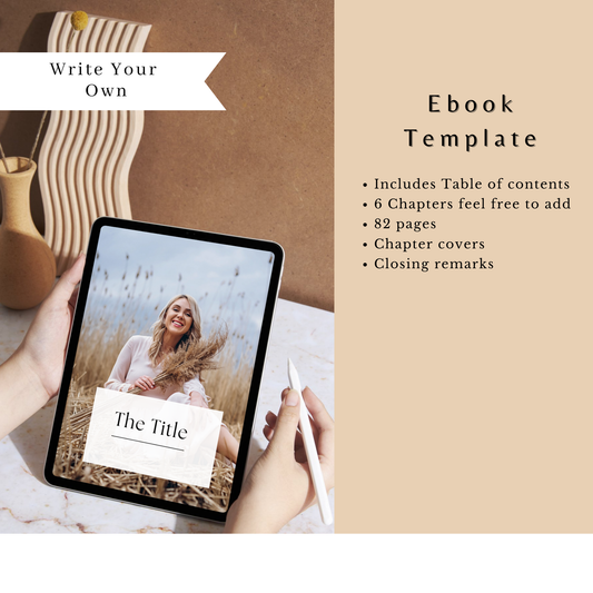 Build Your Own Brand Ebook PLR Template